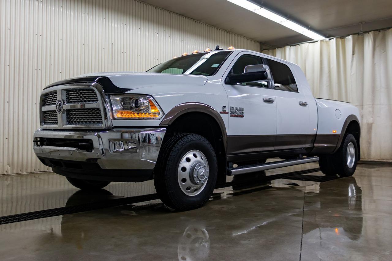 2018 Ram 3500 4x4 Mega Cab Laramie Dually Diesel AISIN Red Deer AB