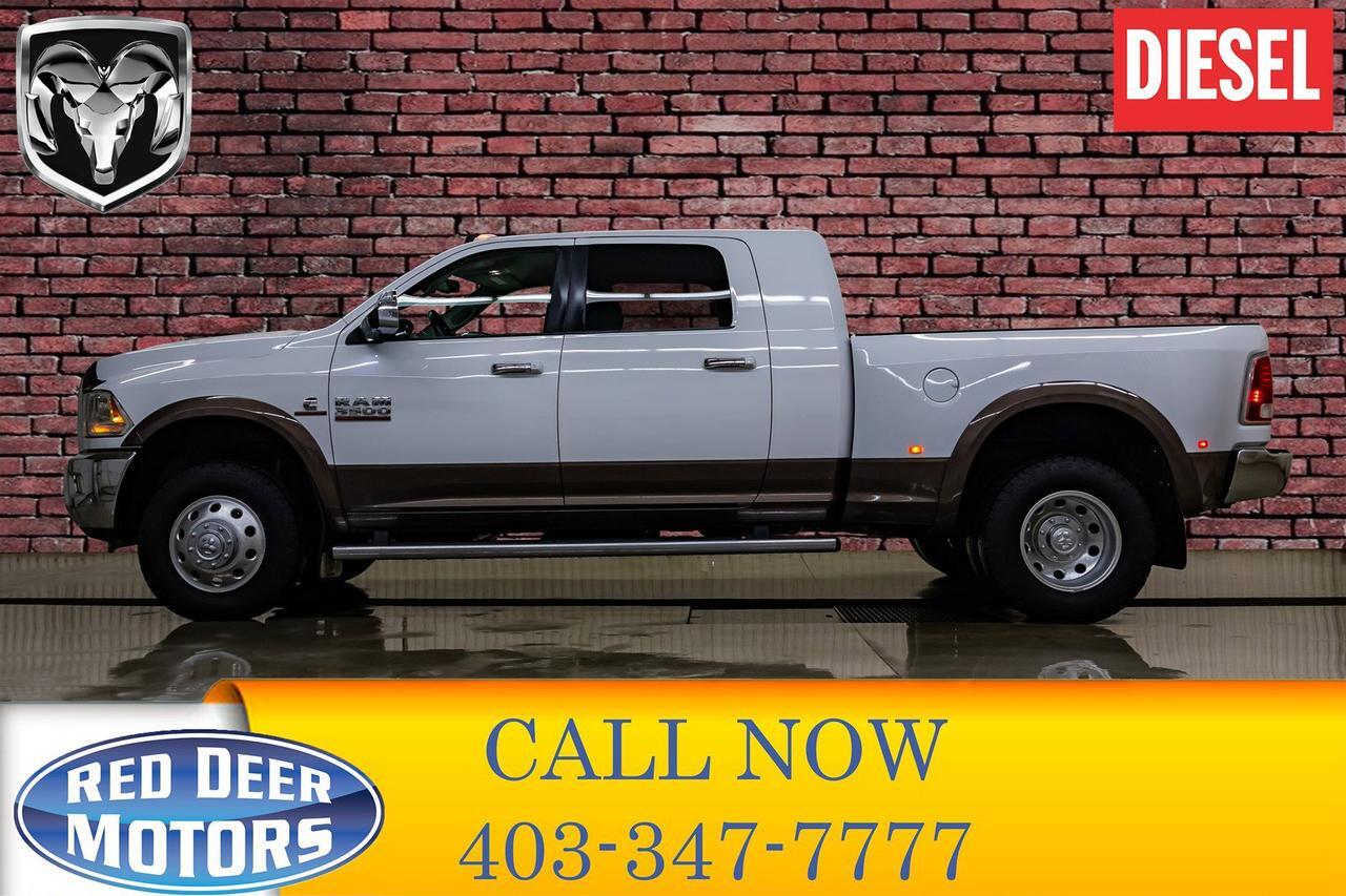 2018 Ram 3500 4x4 Mega Cab Laramie Dually Diesel AISIN