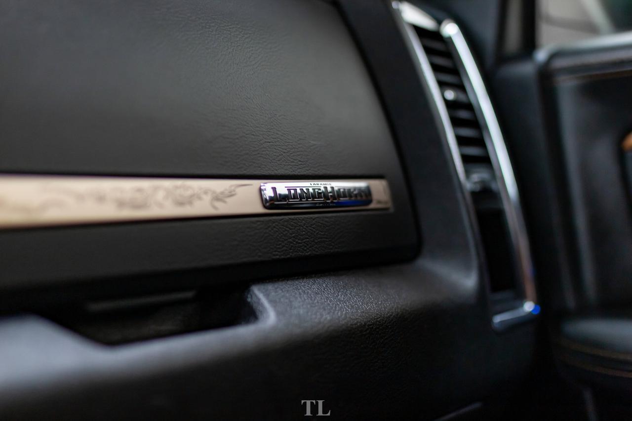 2018 Ram 3500 4x4 Mega Cab Longhorn Dually Diesel AISIN Leather Roof Nav Red Deer AB