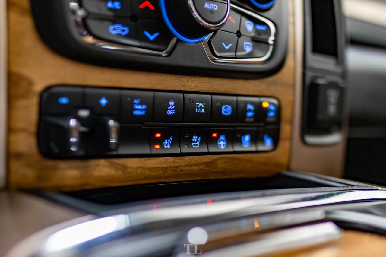 2018 Ram 3500 4x4 Mega Cab Longhorn Dually Diesel AISIN Leather Roof Nav Red Deer AB