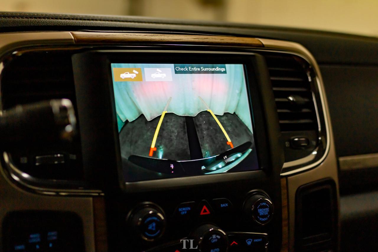 2018 Ram 3500 4x4 Mega Cab Longhorn Dually Diesel AISIN Leather Roof Nav Red Deer AB