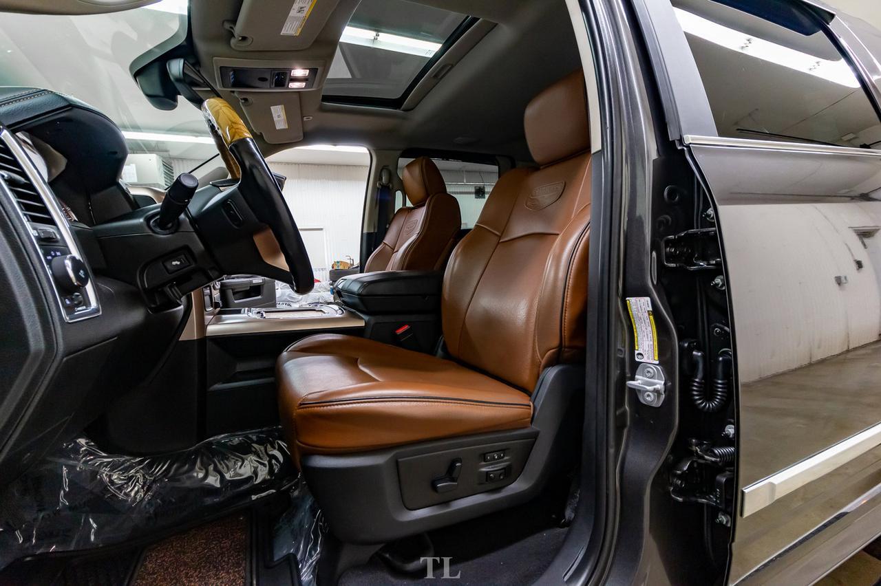 2018 Ram 3500 4x4 Mega Cab Longhorn Dually Diesel AISIN Leather Roof Nav Red Deer AB