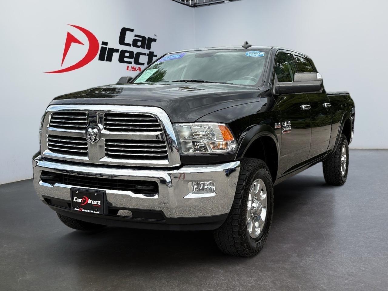 2018 Ram 3500 Big Horn, RUNNING BOARDS, 5TH WHEEL TOW PACKAGE, REMOTE KEYLESS START, BACKUP CAMERA WITH TRAILER PARKING SENSORS, APPLE CARPLAY/ANDROID AUTO, HEATED STEERING WHEEL & SEATS, LOW MILES, 1 OWNER, CLEAN CARFAX, GO BIG HORN & GO HOME!