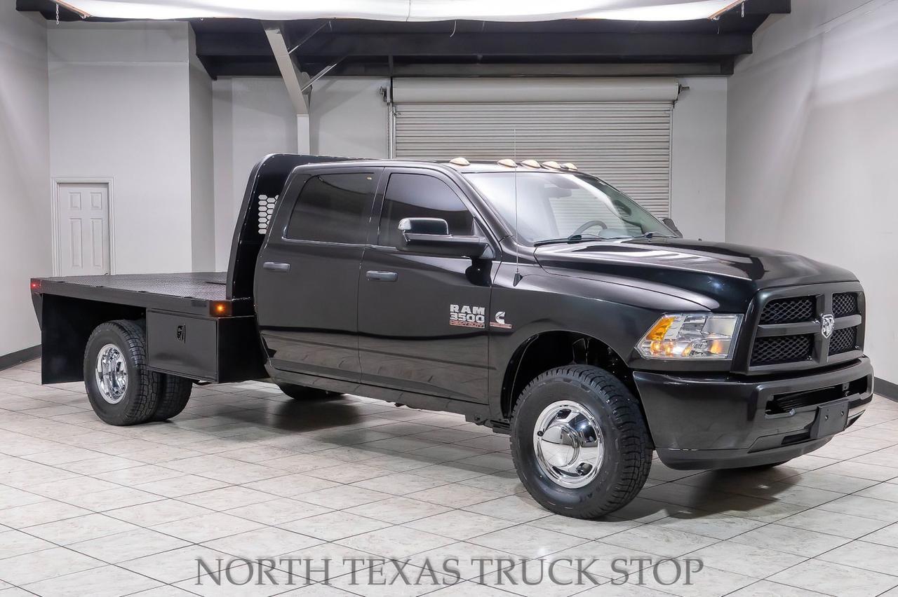 2018 Ram 3500 Chassis Cab Tradesman 6.7L Cummins Diesel 4X4 Flatbed