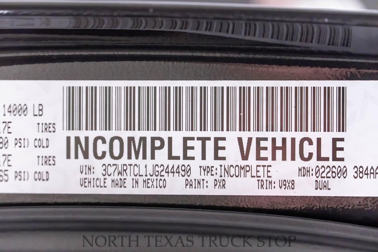 2018 Ram 3500 Chassis Cab Tradesman 6.7L Cummins Diesel Aisin Transmission 4X4 Mansfield TX