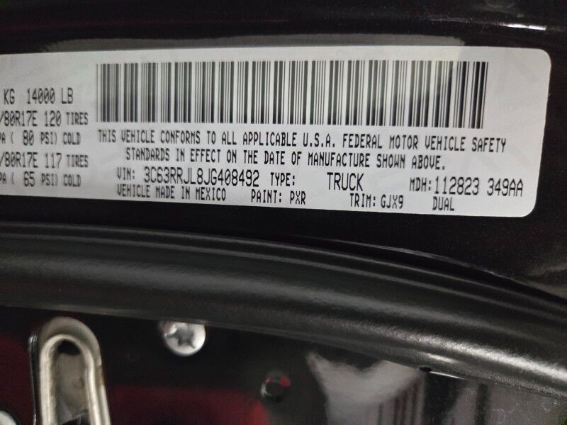 2018 Ram 3500 Laramie 4WD Dually 6.7L Diesel GPS Camera New Tires FREE WARRANTY Arlington TX