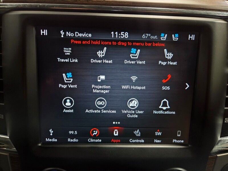 2018 Ram 3500 Laramie 4WD Dually 6.7L Diesel GPS Camera New Tires FREE WARRANTY Arlington TX