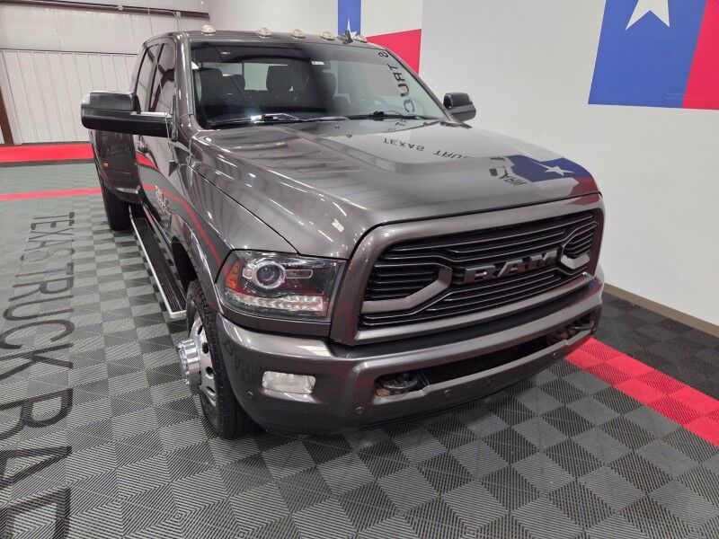 2018 Ram 3500 Laramie 4WD Sport Mega Cab Dually 6.7L Diesel GPS Camera FREE WARRANTY Arlington TX