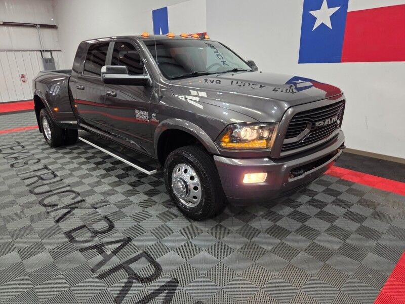 2018 Ram 3500 Laramie 4WD Sport Mega Cab Dually 6.7L Diesel GPS Camera FREE WARRANTY Arlington TX
