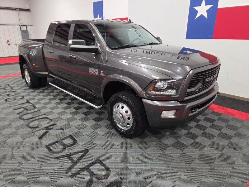 2018 Ram 3500 Laramie 4WD Sport Mega Cab Dually 6.7L Diesel GPS Camera FREE WARRANTY Arlington TX