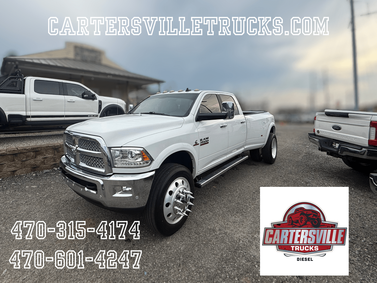 2018 Ram 3500 Laramie 4X4 - DUALLY - DELETED - AISIN Cartersville GA