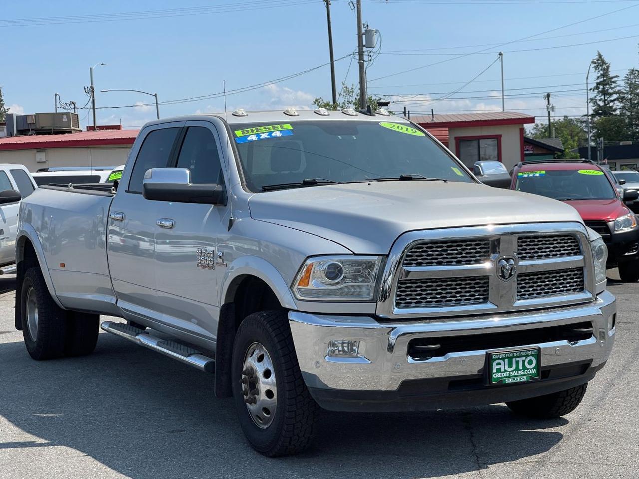 2018 Ram 3500 Laramie Crew Cab 4x4 8' Box Spokane Valley WA