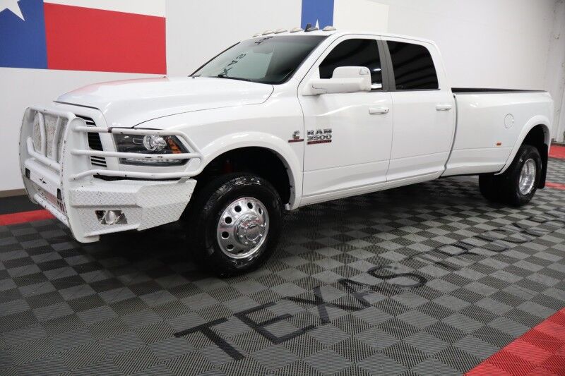 2018 Ram 3500 Laramie Dually 6.7L Diesel GPS Camera NEW Tires FREE WARRANTY