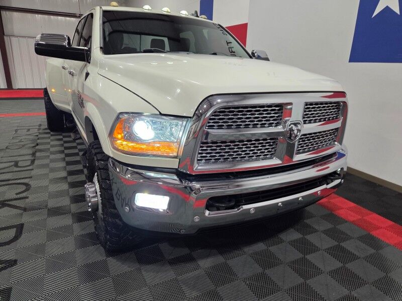 2018 Ram 3500 Laramie Dually 6.7L Diesel GPS Nav Gooseneck 35in Tires FREE WARRANTY Arlington TX