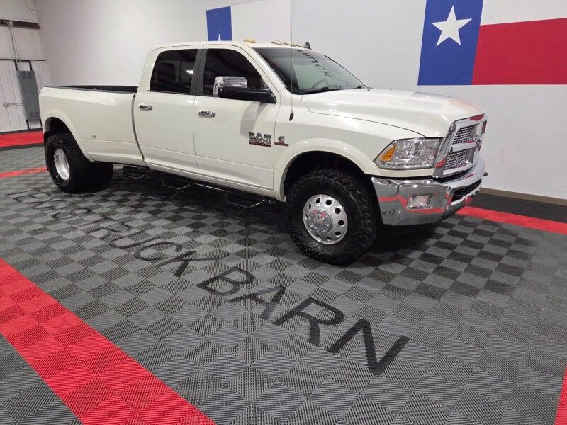2018 Ram 3500 Laramie Dually 6.7L Diesel GPS Nav Gooseneck 35in Tires FREE WARRANTY Arlington TX