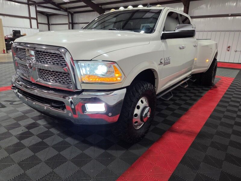 2018 Ram 3500 Laramie Dually 6.7L Diesel GPS Nav Gooseneck 35in Tires FREE WARRANTY Arlington TX