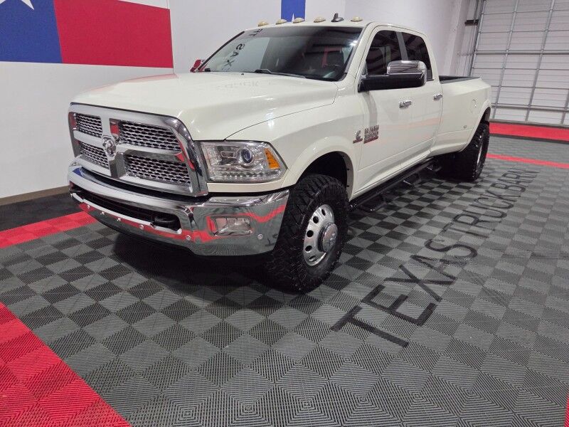 2018 Ram 3500 Laramie Dually 6.7L Diesel GPS Nav Gooseneck 35in Tires FREE WARRANTY Arlington TX