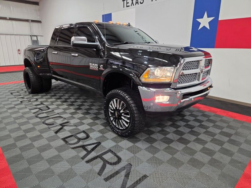 2018 Ram 3500 Laramie Dually Mega Cab 6.7L Diesel NEW 22in Cali Wheels New 35in Tires FREE WARRANTY Arlington TX