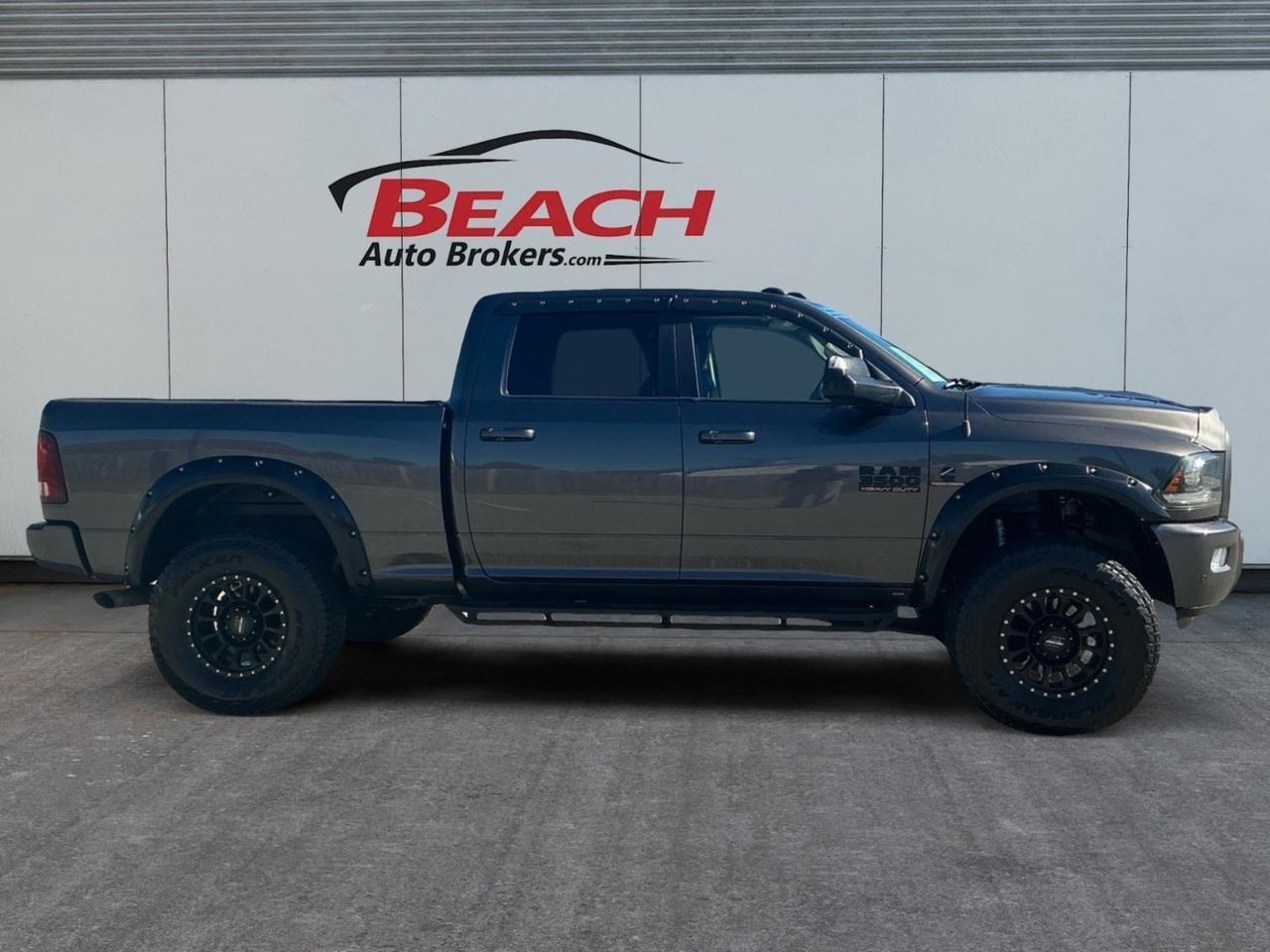 2018 Ram 3500 Laramie, HEATED/VENTILATED SEATS, HEATED REAR SEATS, TONNEAU COVER, APPLE CARPLAY/ANDROID AUTO, BACKUP CAMERA, POWER FOLDING MIRRIRS, HEATED REAR SEATS, SUNROOF, TOW PACKAGE, RUNNING BOARDS, TOW HOOKS, BED LINER, POWER SLIDING REAR WINDOW, CLEAN CARF Norfolk VA
