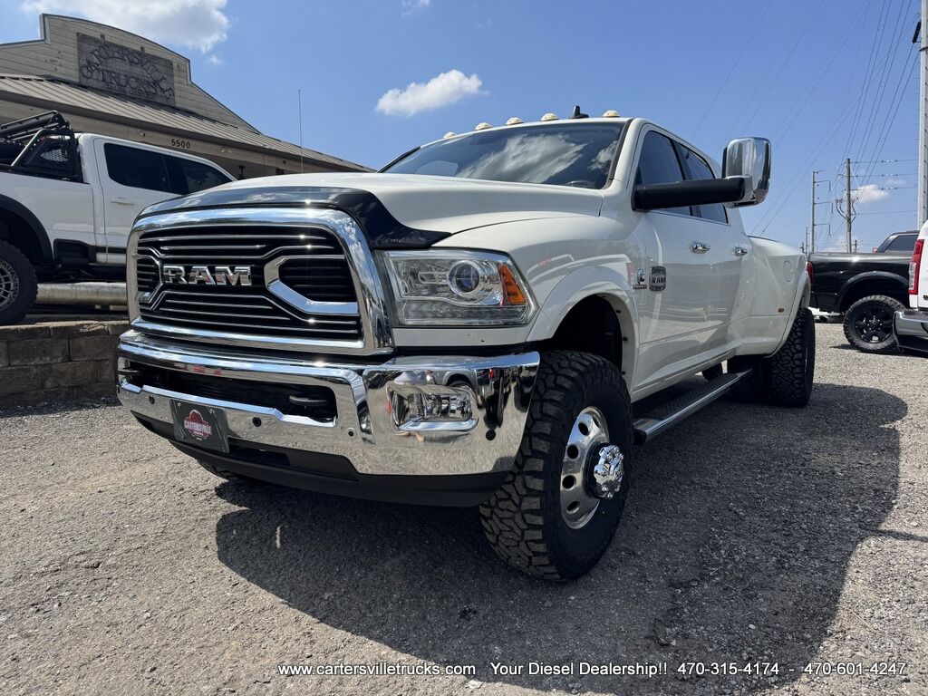 2018 Ram 3500 Laramie Longhorn MegaCab 4X4-  DUALLY - DELETED - SOTF Cartersville GA
