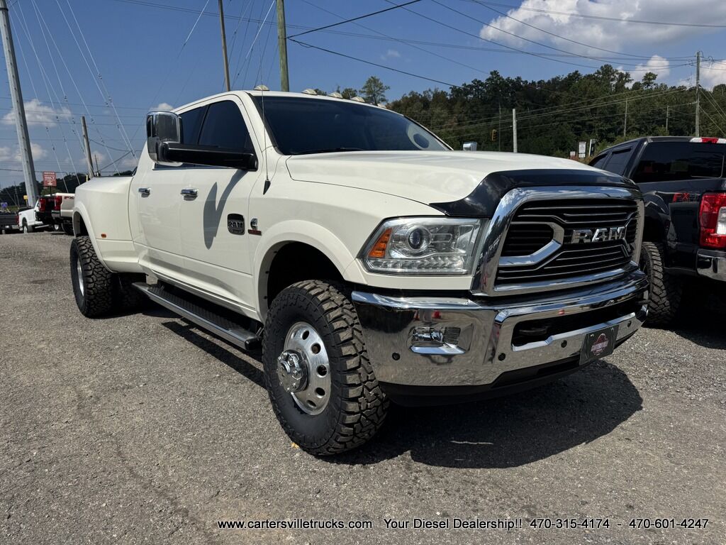 2018 Ram 3500 Laramie Longhorn MegaCab 4X4-  DUALLY - DELETED - SOTF Cartersville GA