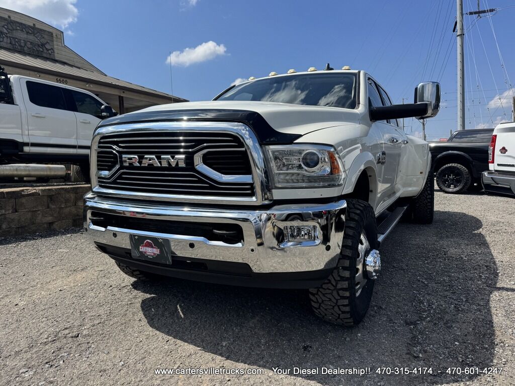 2018 Ram 3500 Laramie Longhorn MegaCab 4X4-  DUALLY - DELETED - SOTF Cartersville GA