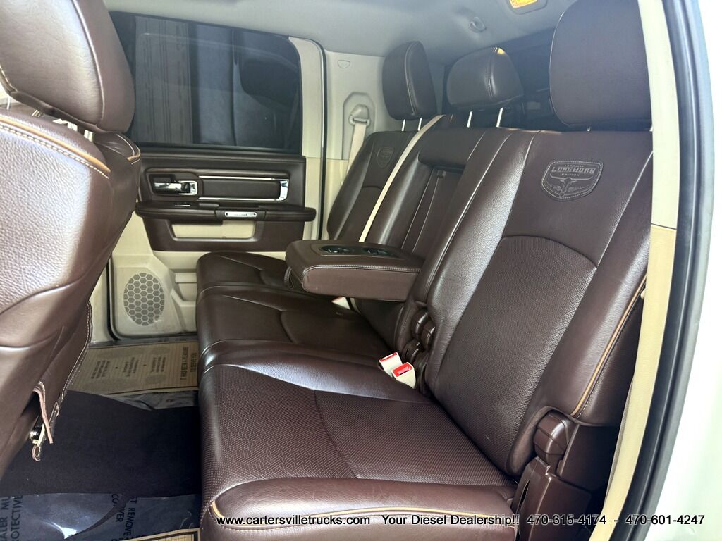 2018 Ram 3500 Laramie Longhorn MegaCab 4X4-  DUALLY - DELETED - SOTF Cartersville GA