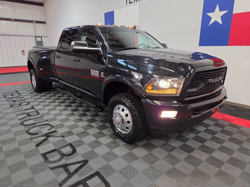 2018 Ram 3500 Laramie Sport 4wd Dually 6.7L Diesel GPS Camera Gooseneck FREE WARRANTY Arlington TX