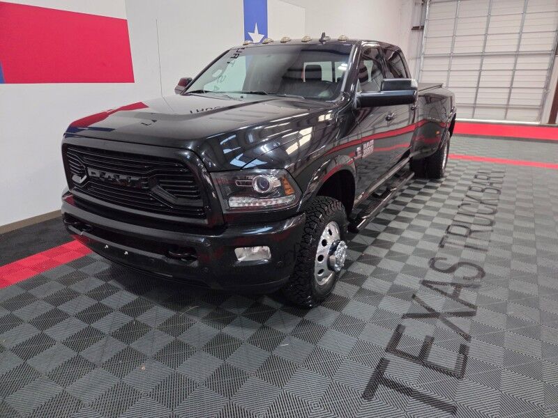 2018 Ram 3500 Laramie Sport 4wd Dually 6.7L Diesel GPS Camera Gooseneck FREE WARRANTY