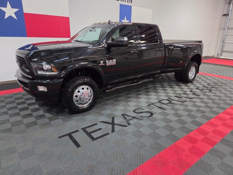 2018 Ram 3500 Laramie Sport 4wd Dually 6.7L Diesel GPS Camera Gooseneck FREE WARRANTY