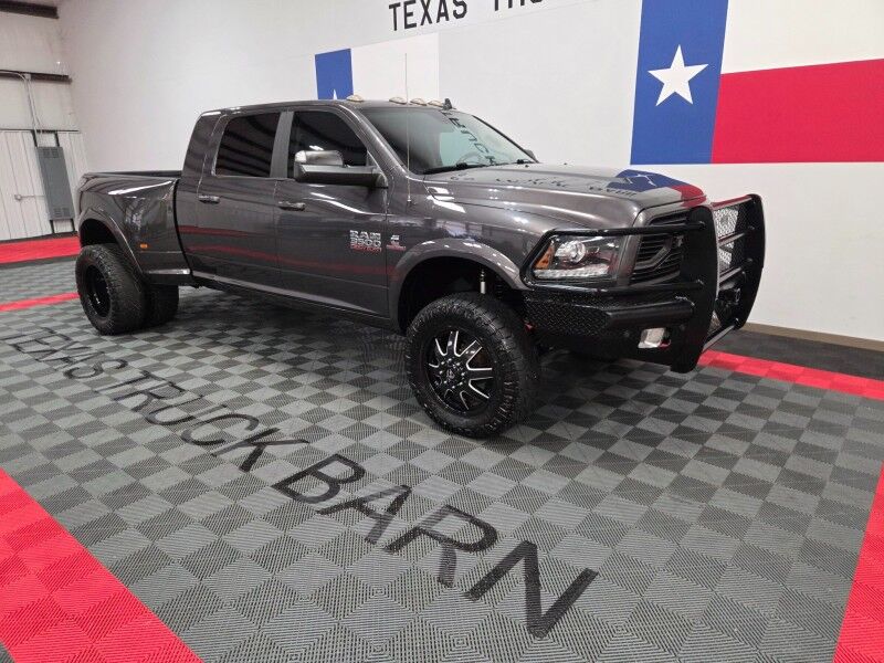 2018 Ram 3500 Laramie Sport Mega Cab Dually 4WD 6.7L Diesel Wheels FREE WARRANTY Call (682)587-6288 Arlington TX