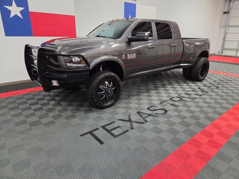 2018 Ram 3500 Laramie Sport Mega Cab Dually 4WD 6.7L Diesel Wheels FREE WARRANTY Call (682)587-6288 Arlington TX