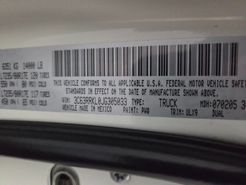 2018 Ram 3500 Limited Dually 6.7L Diesel AISIN Transmission GPS Camera GooseneckFREE WARRANTY Arlington TX