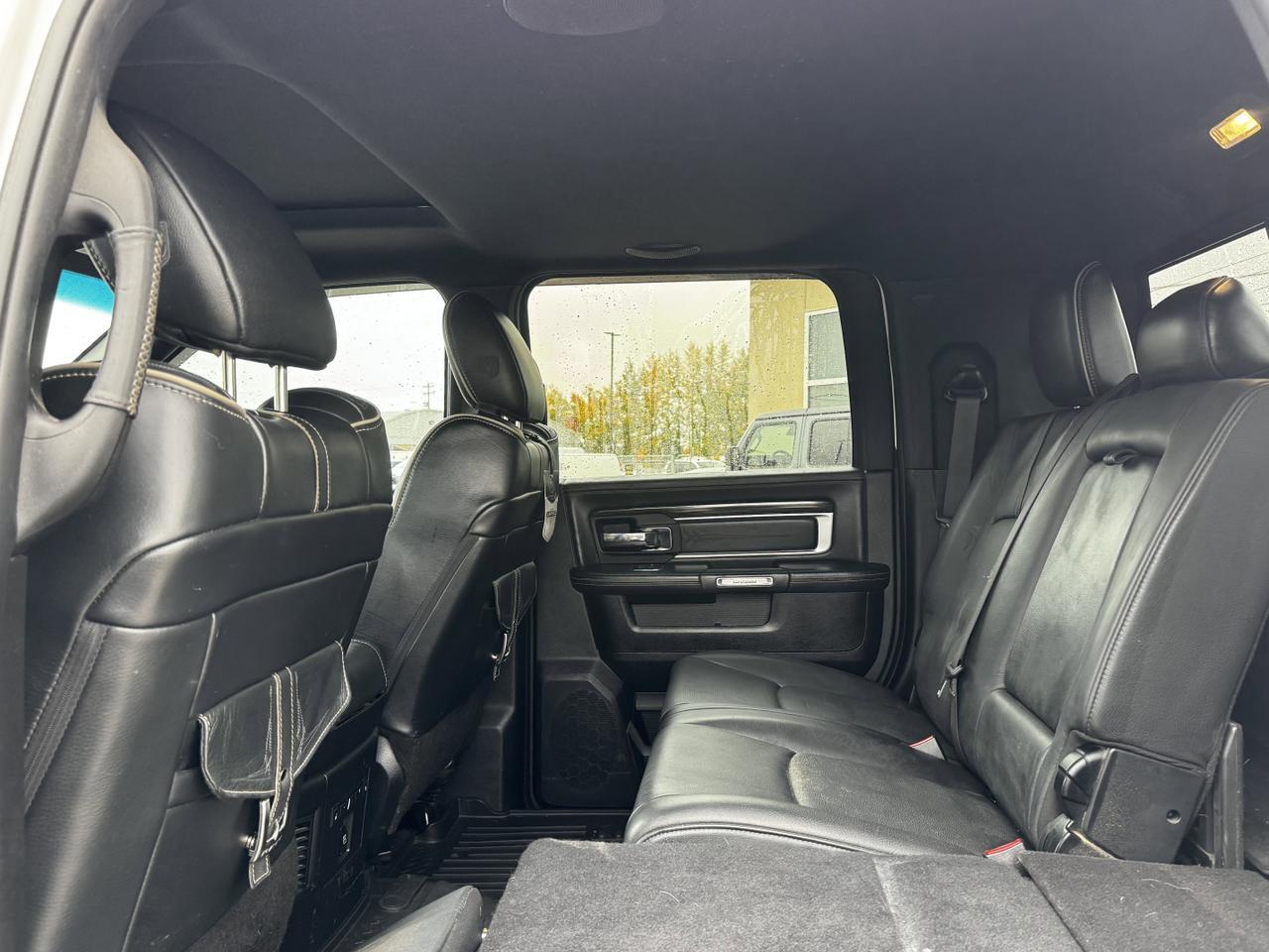 2018 Ram 3500 Limited Mega Cab Dually 4x4 | Cummins Diesel | Heated Vented Seats | Power Sunroof Redwater AB