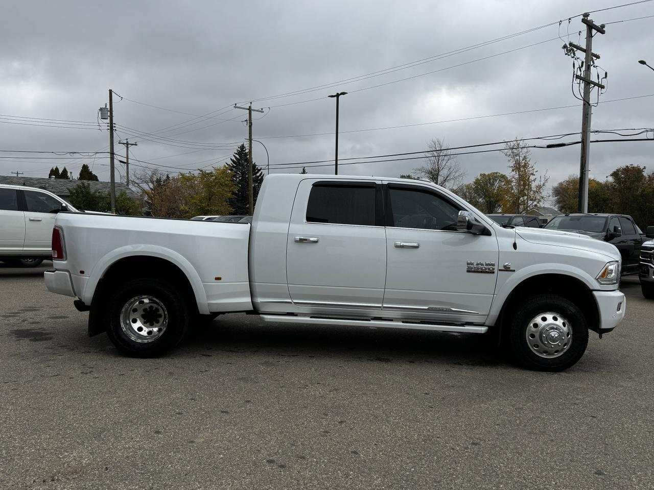 2018 Ram 3500 Limited Mega Cab Dually 4x4 | Cummins Diesel | Heated Vented Seats | Power Sunroof Redwater AB