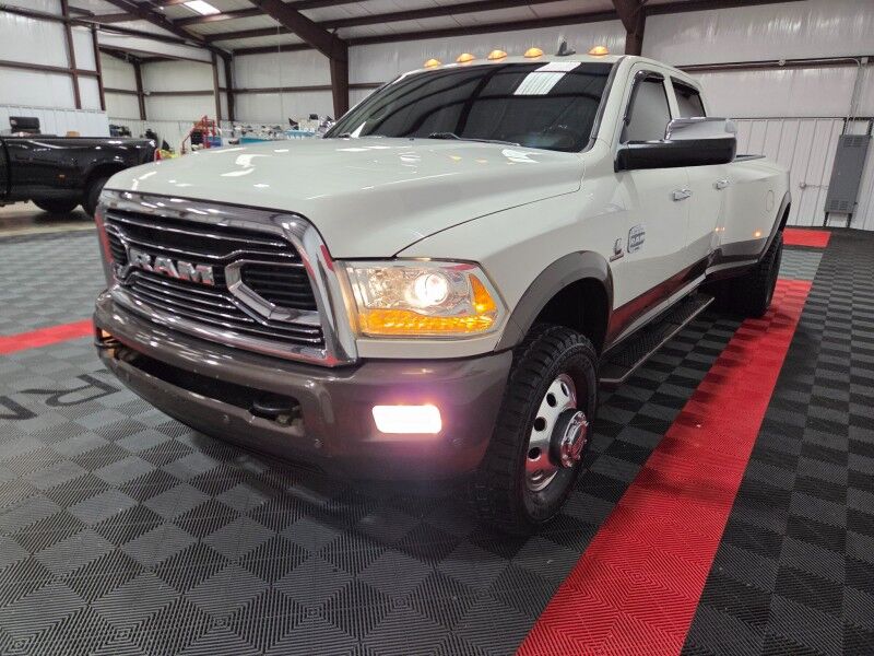 2018 Ram 3500 Longhorn 4WD Dually 6.7L Diesel AISIN Trans GPS Nav Camera New Tires FREE WARRANTY Arlington TX