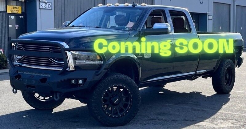 2018 Ram 3500 Longhorn COMING SOON 6.7L Diesel Long Bed AFE Sinister Diesel 35in Tires Arlington TX
