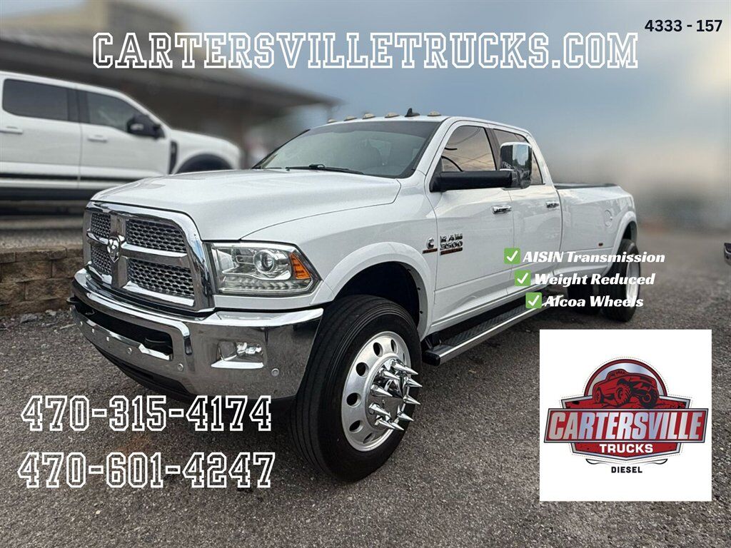 2018 Ram 3500 SOLD SOLD SOLD*** Laramie 4X4 - DUALLY - ALCOA'S - DELETED