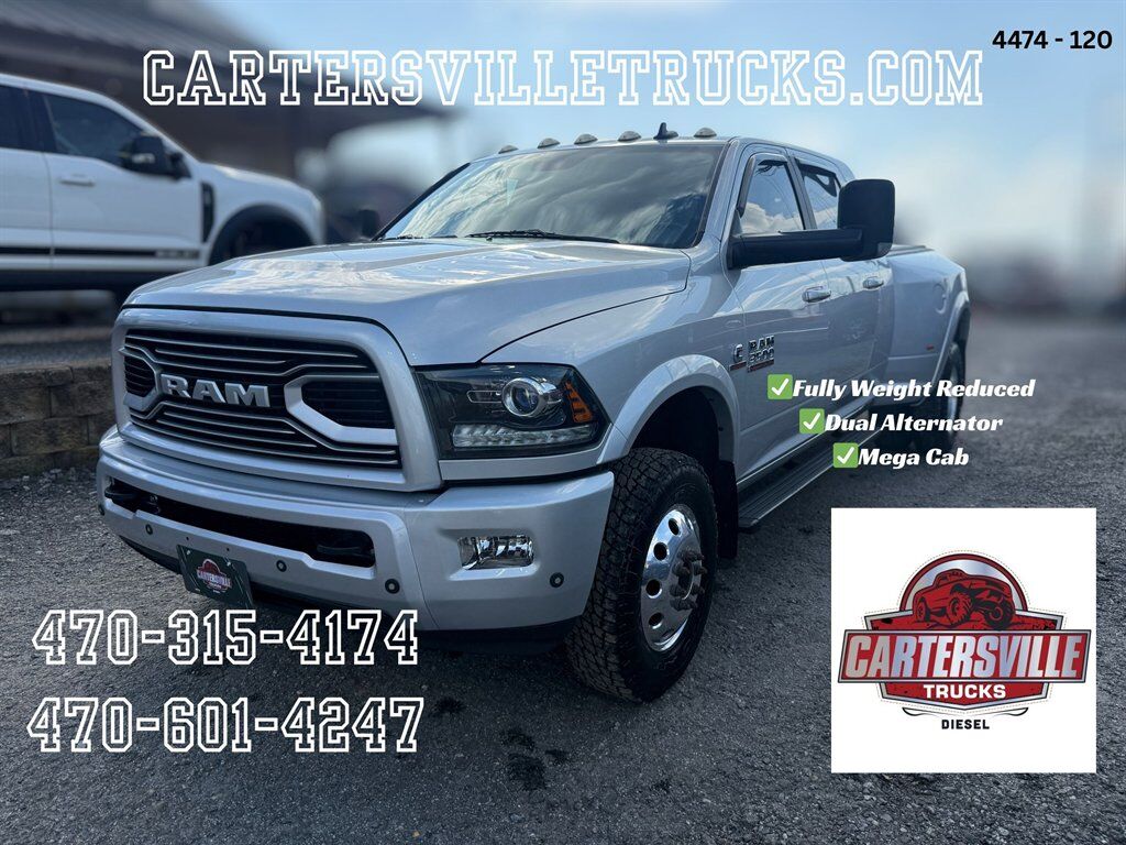 2018 Ram 3500 SOLD SOLD SOLD*** Laramie MegaCab 4x4 - AISIN - DUALLY - DELETED