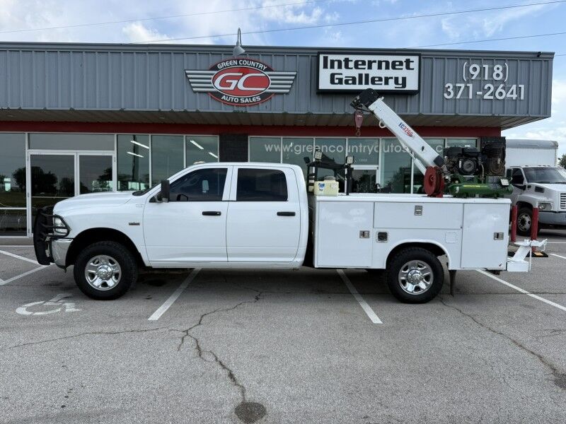 2018 Ram 3500 SRW 4x4 Utility w/ Stellar EC3200 Crane Tradesman Collinsville OK