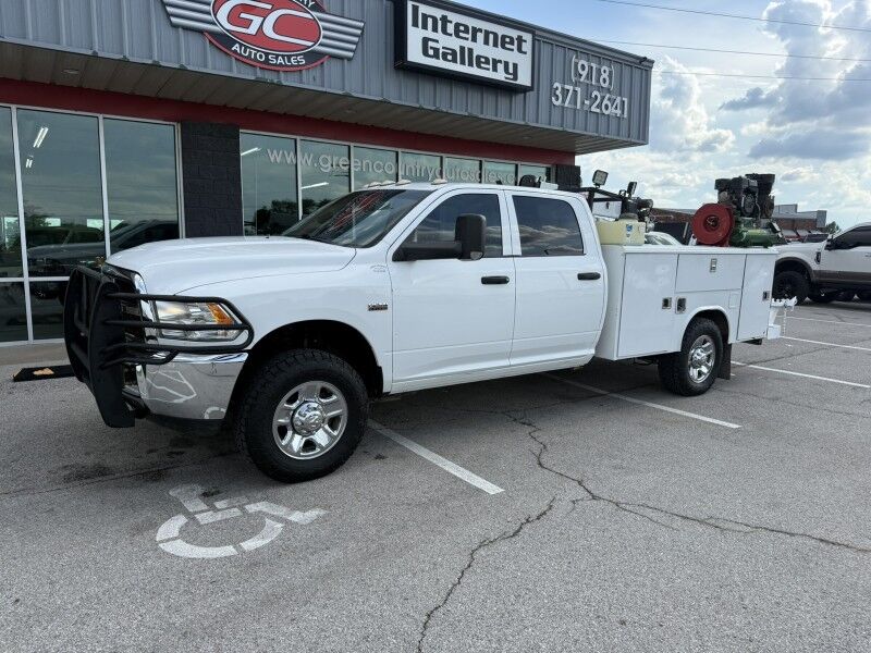 2018 Ram 3500 SRW 4x4 Utility w/ Stellar EC3200 Crane Tradesman Collinsville OK