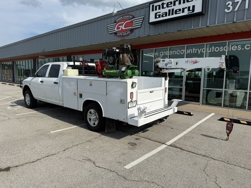 2018 Ram 3500 SRW 4x4 Utility w/ Stellar EC3200 Crane Tradesman Collinsville OK