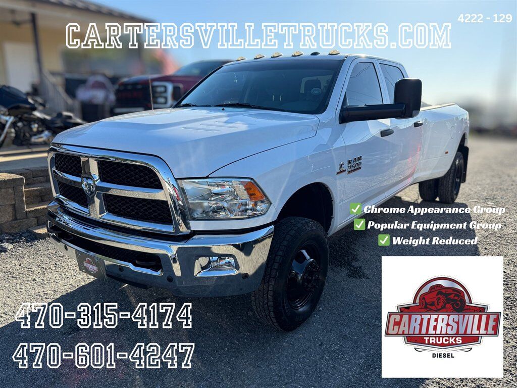 2018 Ram 3500 Tradesman 4X4 - DUALLY - DELETED Cartersville GA