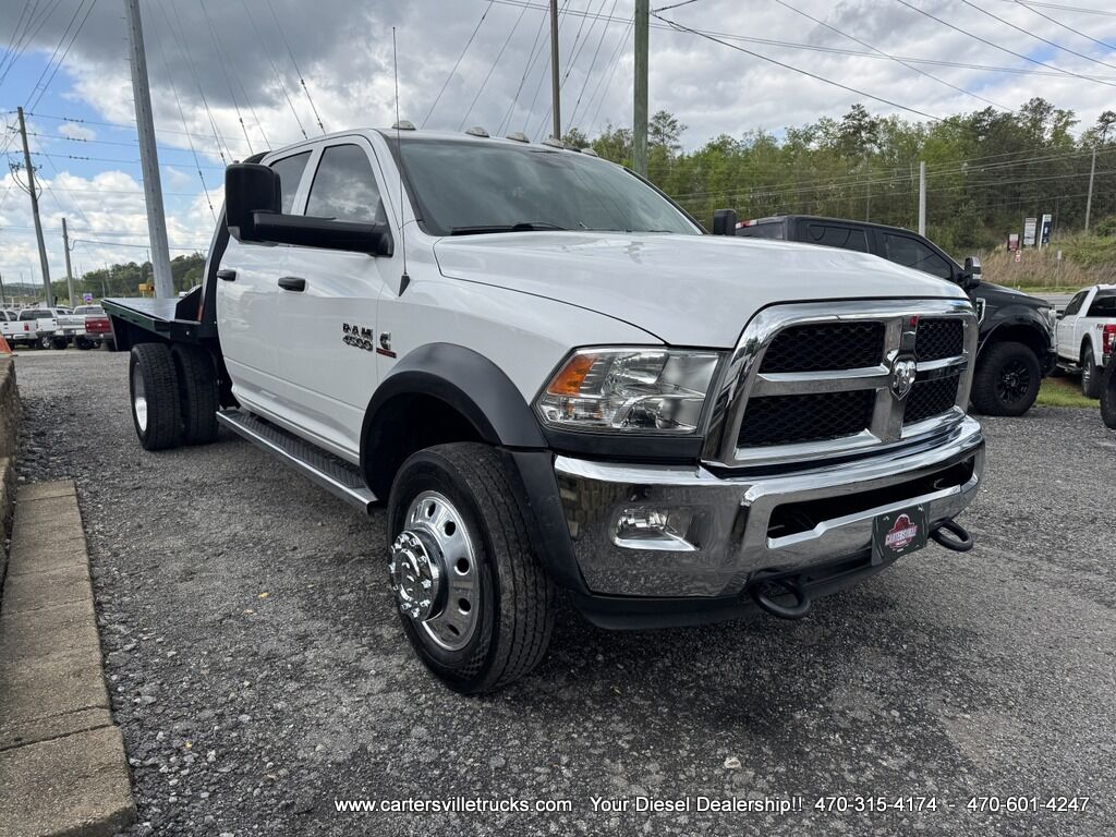 2018 Ram 4500 Chassis SLT 4X4 - DUALLY -FLATBED - AISIN Cartersville GA