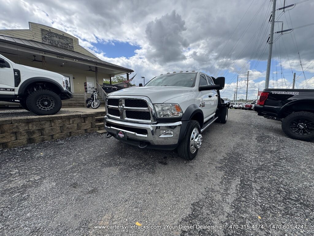 2018 Ram 4500 Chassis SOLD SOLD SOLD*** SLT 4X4 - DUALLY -FLATBED - AISIN