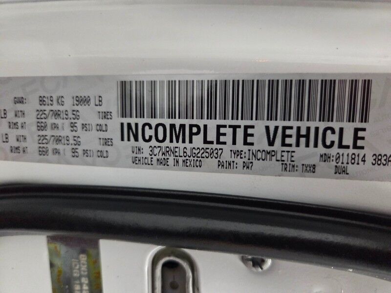 2018 Ram 5500 4WD 6,000lb Crane 6.7L Diesel Aisin Transmission FREE WARRANTY Arlington TX