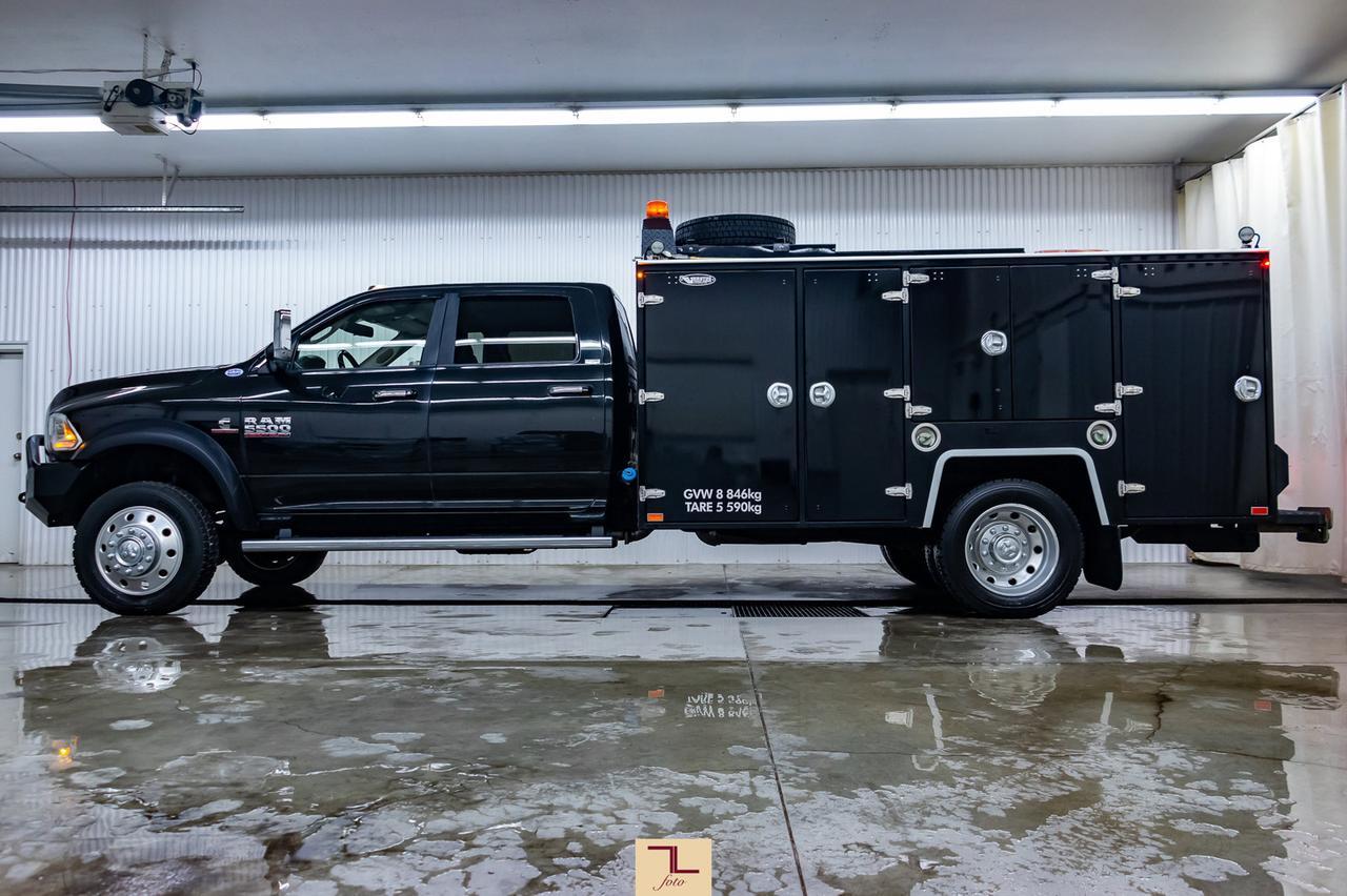 2018 Ram 5500 4x4 Crew Cab Laramie Diesel AISIN Mechanics Box Red Deer AB