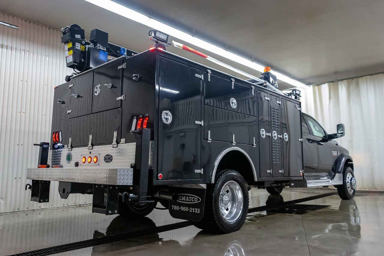 2018 Ram 5500 4x4 Crew Cab Laramie Mechanics Box Diesel Aisin Red Deer AB