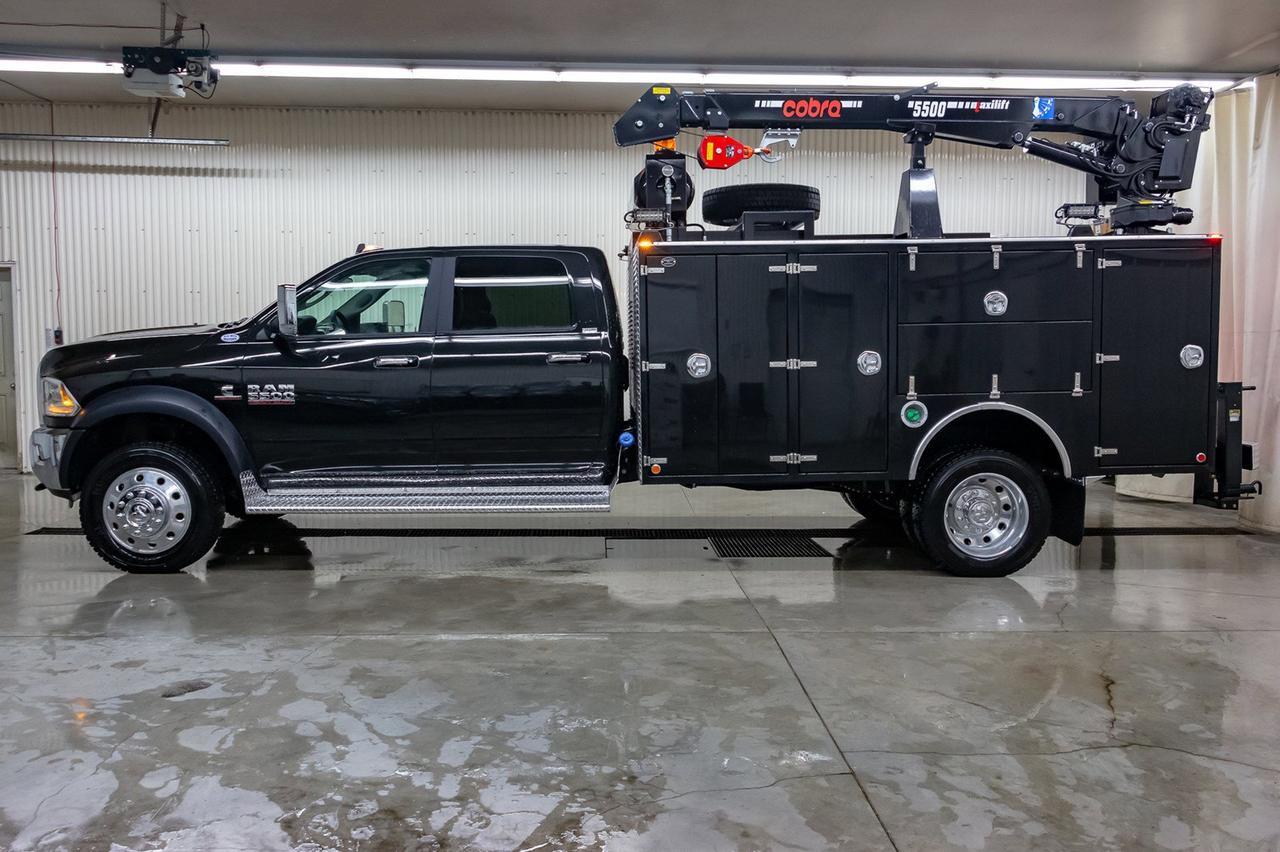 2018 Ram 5500 4x4 Crew Cab Laramie Mechanics Box Diesel Aisin Red Deer AB