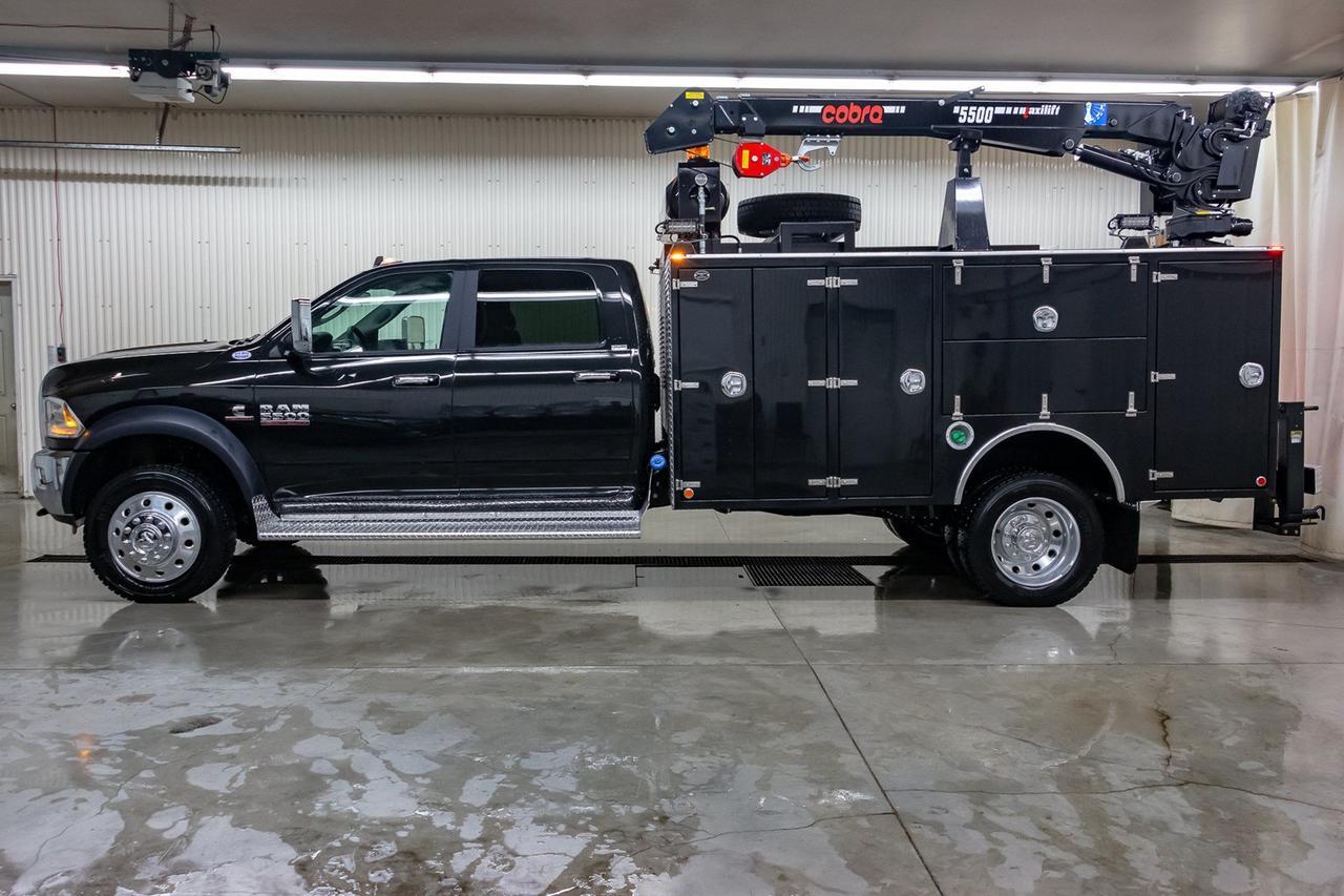 2018 Ram 5500 4x4 Crew Cab Laramie Mechanics Box Diesel Aisin Red Deer AB
